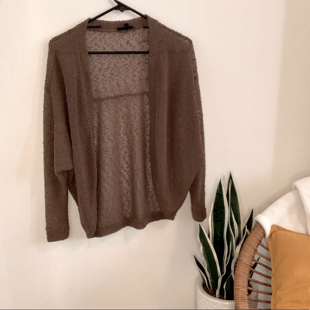 Brown Cardigan